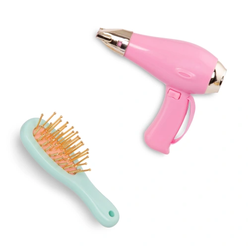 Комплект Battat Розов фризьорски стол и сешоар със звук PAT65904