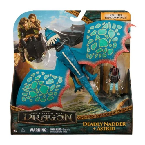 Сет How to Train Your Dragon Дракон и викинг Deadly Nadder PAT65956