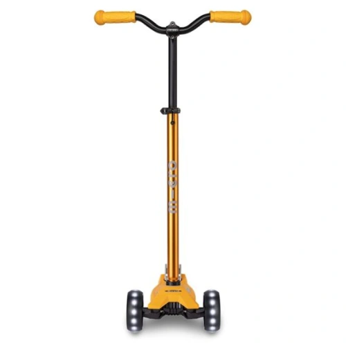 Детска тротинетка с 3 колела Deluxe Pro LED Sunburst Yellow PAT65977