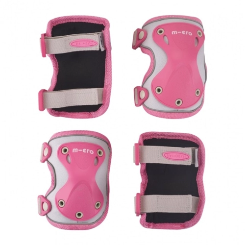 Детски наколенки и налакътници Reflective Pink S размер PAT65990