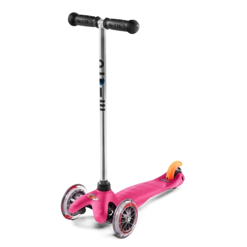 Детска розова тротинетка с 3 колела Mini Classic Pink PAT66017 Детска розова тротинетка с 3 колела Mini Classic Pink PAT66017