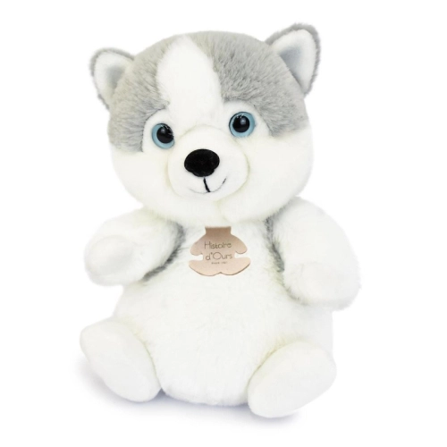 Детска плюшена играчка Histoire dOurs куче хъски 20 см PAT66149
