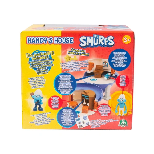 Детски игрален комплект: Къщичка с фигурка Smurfs  PAT66164
