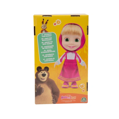 Детска играчка Кукла Маша Masha and the Bear 23 см PAT66167
