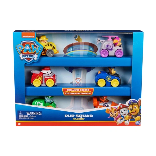 Детски игрален комплект 6 превозни средства Paw Patrol  PAT66196