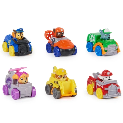 Детски игрален комплект 6 превозни средства Paw Patrol  PAT66196