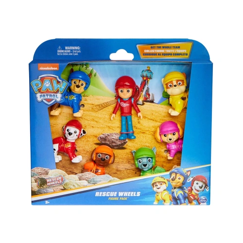 Комплект детски фигурки Rescue Wheels Paw Patrol  PAT66199