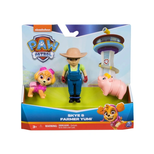 Комплект детски фигури: Скай и фермерката Юми Paw Patrol  PAT66202