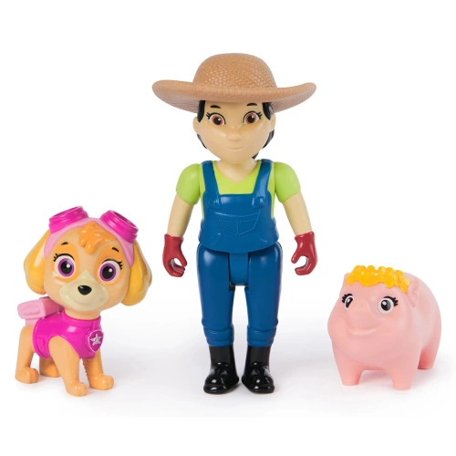 Комплект детски фигури: Скай и фермерката Юми Paw Patrol  PAT66202