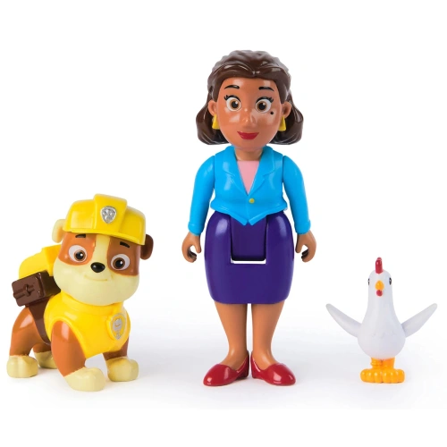 Комплект детски фигури: Ръбъл и кмет Гудуей Paw Patrol PAT66207
