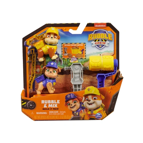 Ръбъл и Микс с кинетичен пясък Rubble&Crew Paw Patrol PAT66221