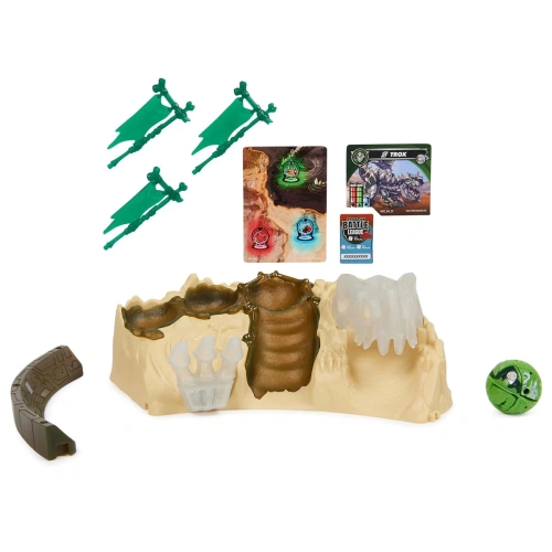 Детски тренировъчен сет Bakugan, Titanium Trox Динозавър PAT66381