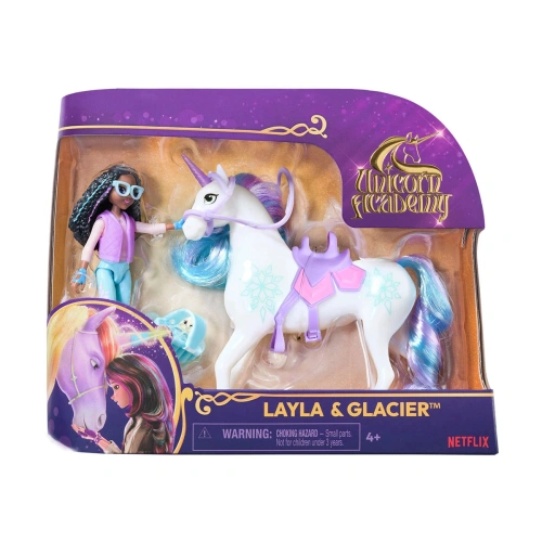 Детски сет кукла Лейла и еднорога Глетчер Unicorn Academy PAT66384 Детски сет кукла Лейла и еднорога Глетчер Unicorn Academy PAT66384