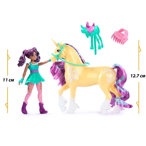 Детски комплект кукла Ава и еднорога Лийф Unicorn Academy PAT66389 Детски комплект кукла Ава и еднорога Лийф Unicorn Academy PAT66389