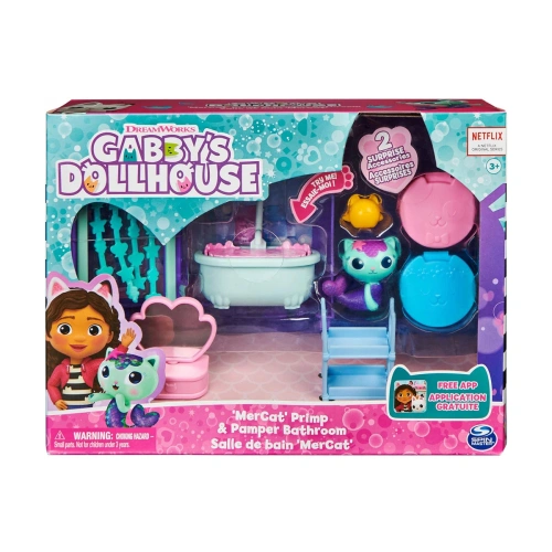Детски игрален комплект Gabbys Dollhouse Делукс Баня PAT66518