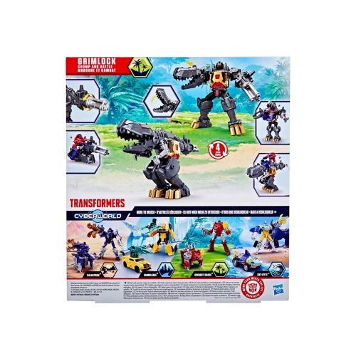 Играчка Cyberworld: Гримлок с ухапване и битка Transformers  PAT66583
