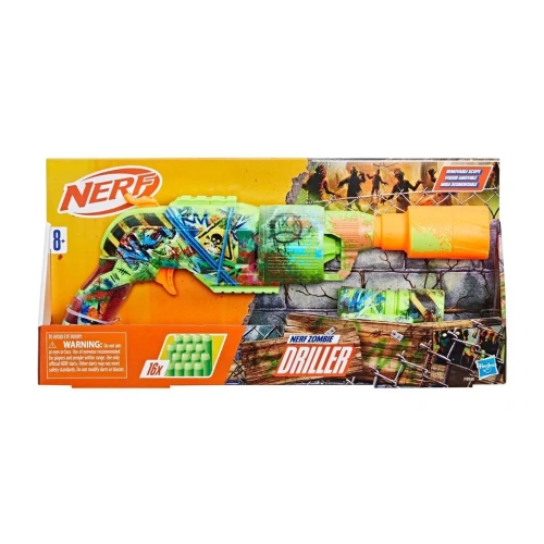 Детска играчка Дартс бластер Nerf Zombi Driller PAT66589