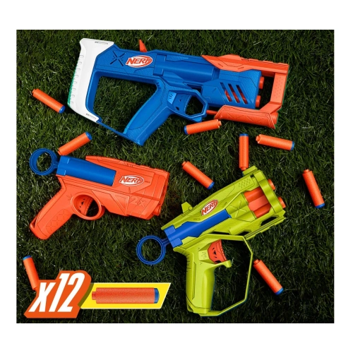 Детски троен комплект за игра Nerf Series Triple Action Pack PAT66593