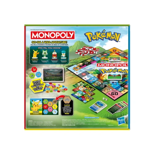 Детска настолна игра Monopoly Покемон PAT66603