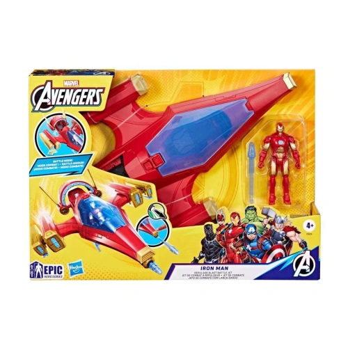 Детски боен комплект с Железният човек Avengers 10 см PAT66605