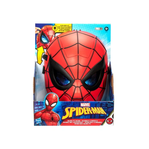Детска червена маска със светлинни ефекти Spiderman PAT66614