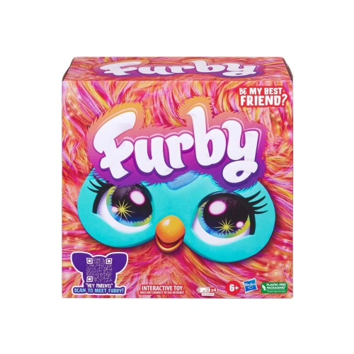 Детска плюшена интерактивна играчка Furby Furblets Корал PAT66640