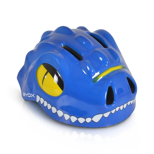 Детска синя предпазна каска Y27 (48-54 cm) Dino PAT66678