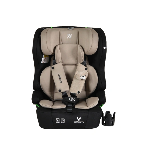 Детски стол за кола с 2 играчки Security 76-150см Cool-Beige PAT66682