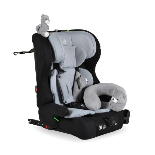 Детски стол за кола с 2 играчки Security 76-150см Space-Grey PAT66683