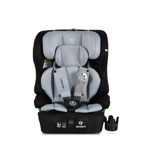 Детски стол за кола с 2 играчки Security 76-150см Space-Grey PAT66683