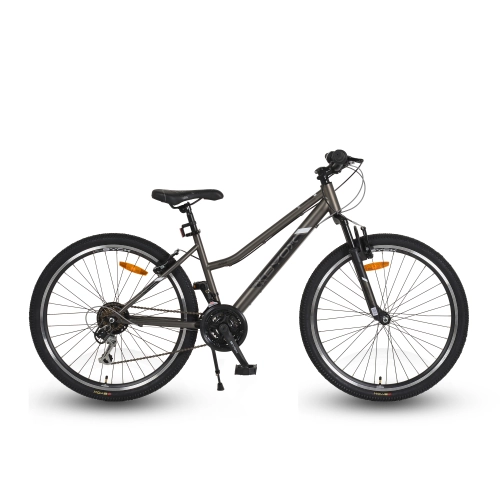 Детски сив велосипед с 21 скорости 26“ Urban Grey PAT66687