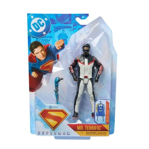 Детска екшън фигура Mr. Terrific DC Comics от филма Superman PAT66691