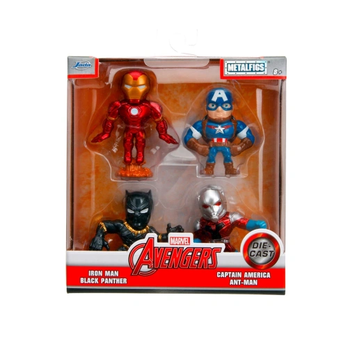 Комплект от 4 детски фигури Marvel Avengers 6.5 см PAT66721