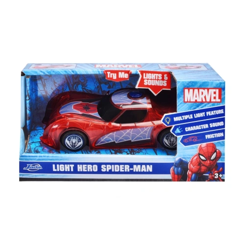Детска играчка Кола Marvel Light Hero Spider-Man 1:32 PAT66812