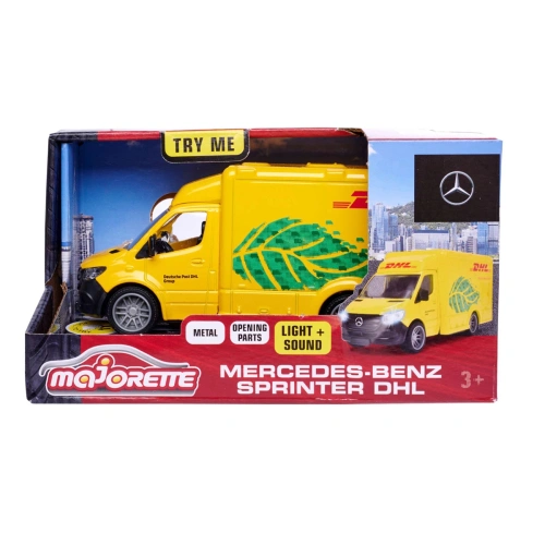 Детска играчка Жълт спедиторски бус Mercedes-Benz DH PAT66826