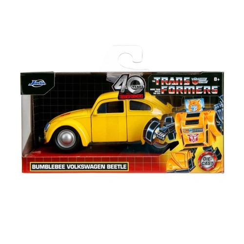Детска играчка Кола Transformers Bumblebee VW Beetle 1:32 PAT66831