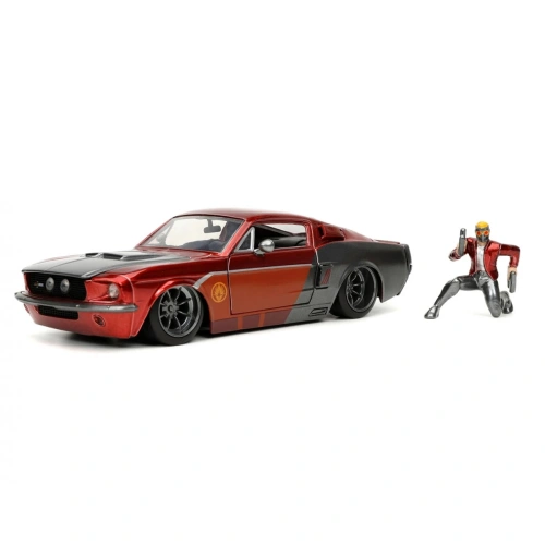 Детска кола с фигурка Marvel Star Lord 1967 Ford Mustang 1:2 PAT66833
