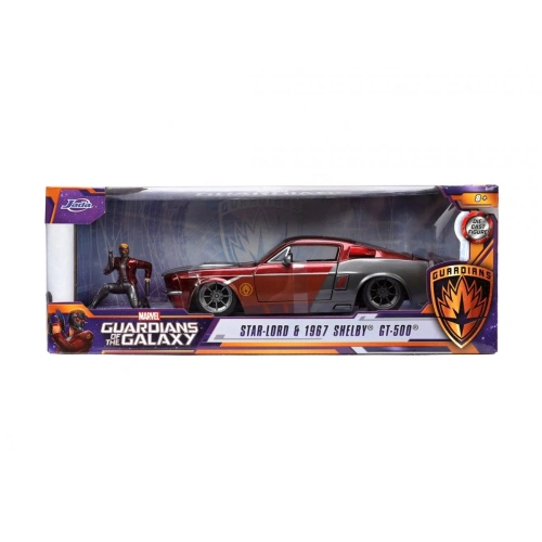 Детска кола с фигурка Marvel Star Lord 1967 Ford Mustang 1:2 PAT66833
