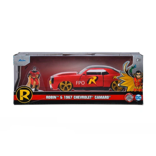 Детска кола с фигура DC Robin 1969 Chevy Camaro 1:32 PAT66835