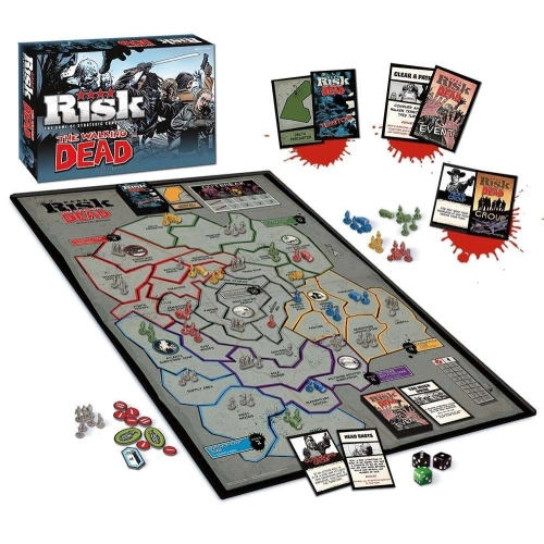 Детска стратегическа настолна игра Risk Живите мъртви PAT66859