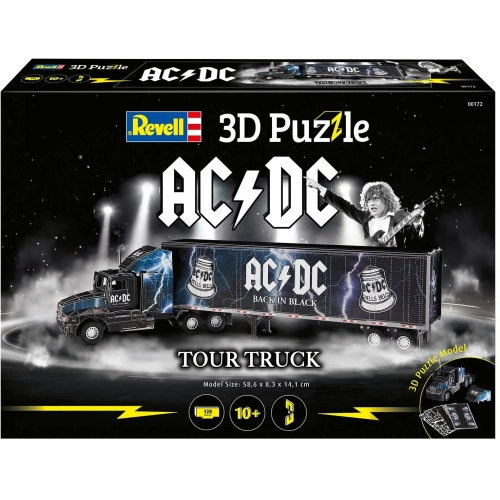 Детски занимателен 3D пъзел Камион и ремарке AC / DC PAT66861