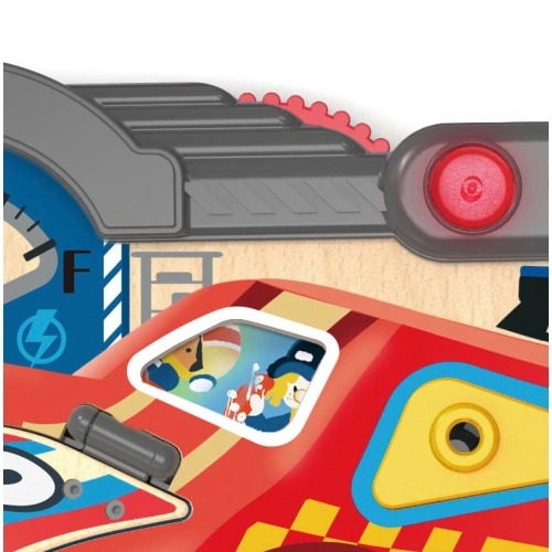 Дървен детски сет Образователна дъска Малкият състезател PAT66880