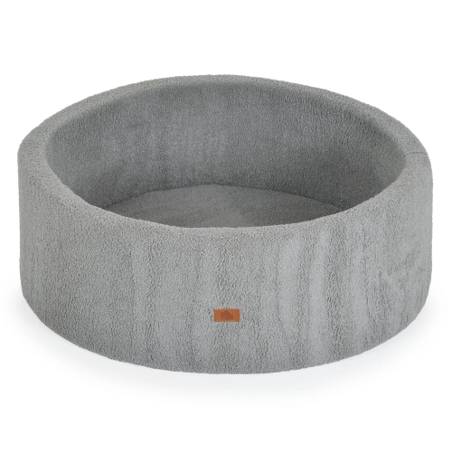 Сив бебешки мек басейн Boucle с 200 топки за игра PAT66902