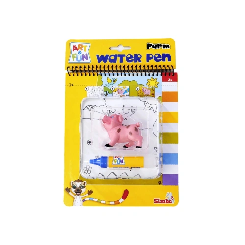 Детска водна книжка: Ферма с фигурка Art&Fun PAT66963