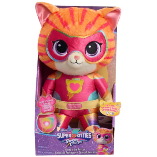 Плюшено коте Ginny to the Rescue със светлина и звук PAT67046