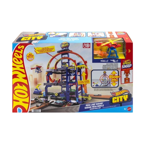 Детски игрален комплект Wheels City Мега гараж PAT67078