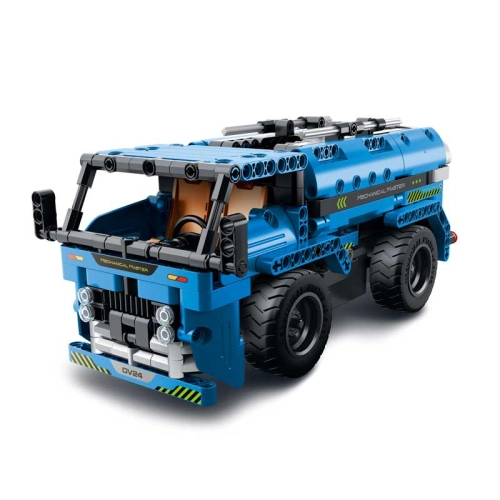 Конструктор 2 в 1 Строителен кран и камион RC 401 части PAT67116