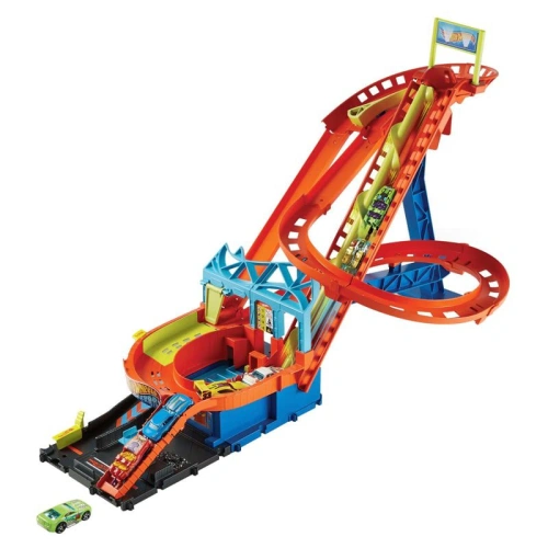 Детска писта за игра Hot Wheels City Влакчето на ужасите PAT67140