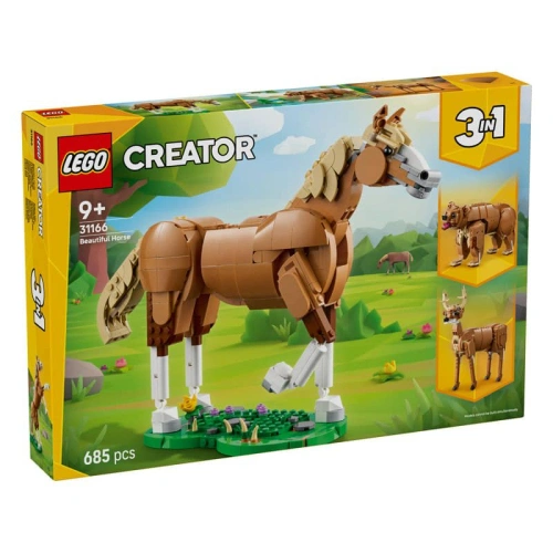Детски занимателен конструктор Creator 3 в 1 Красив кон PAT67142