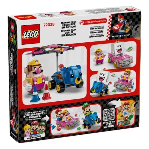 Детски игрален конструктор Mario Kart Wario и King Boo PAT67152
